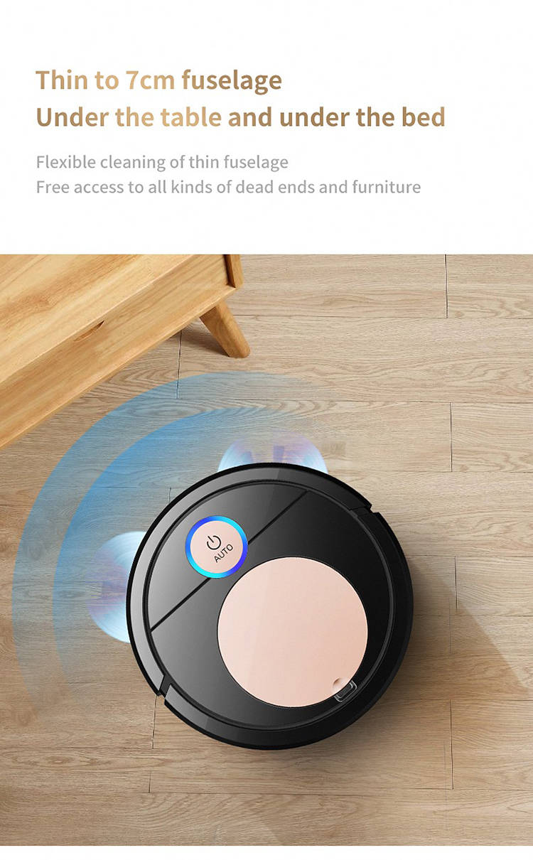 1300pa Smart Sweeper Cleaner Robot 150m2 Intelligent Home Appliances