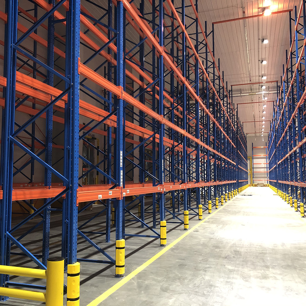Get H500mm Plastic Warehouse Rack Column Protector for Selective Pallet Rack