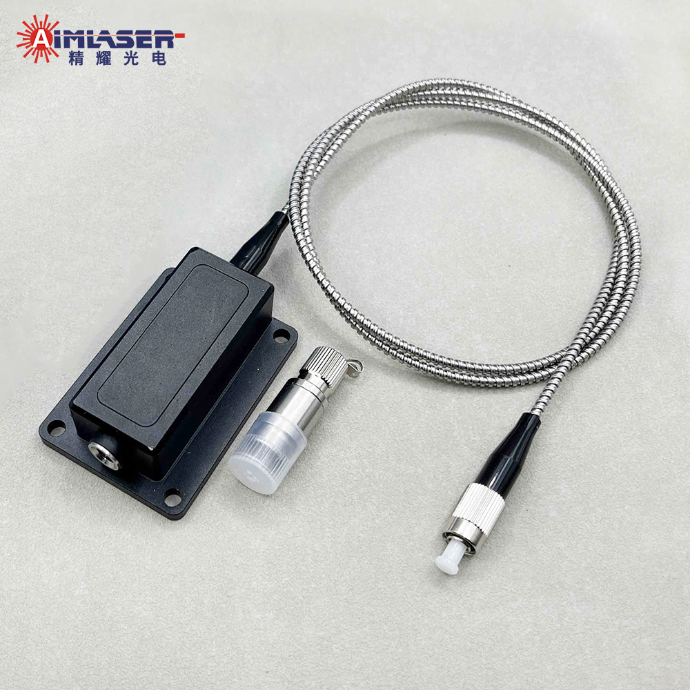 Single Mode Polarization Maintaining Fiber Laser Diode Module with Fiber Collimator 405nm 450nm 520nm 650nm 10mW