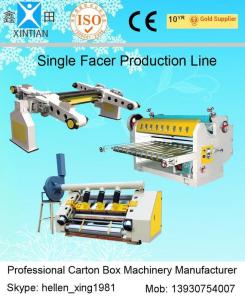 China Single Facer Line Shaft Corrugated Sheet Cutter Width 1600mm 0 - 100 m / Min wholesale