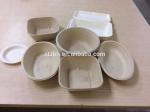 Biodegradable Disposable Container Making Machine , Paper Plate Forming Machine
