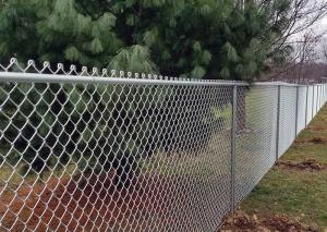 China Residential Knuckle Twist Chain Link Fence 11.5 Gauge 6ft Chain Link Fence Fabric wholesale