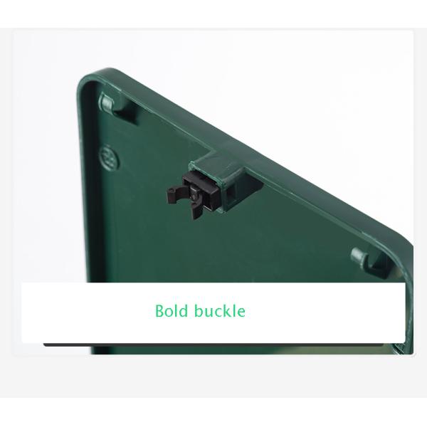 Customizable Multi-functional Rectangular Plastic Trash Can with 8L/12L Capacity for Kitchen