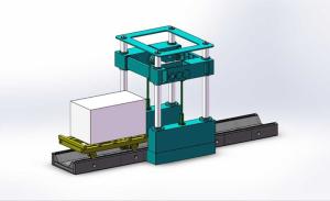 China Automatic Four Guide Pillars Hydraulic Stone Cutting Machine(HYL1600-22) wholesale