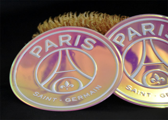 Iron On 2D Recycled TPU Custom Uniform Patches For Hats And Clothes
