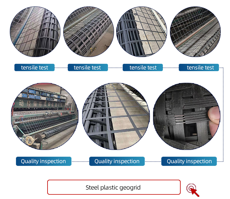 s Durable Steel Plastic Geogrids The Modern and Solution for Road Construction