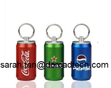 Original High Quality Real Capacity OEM Coke Tin Can Metal USB Pen Drives