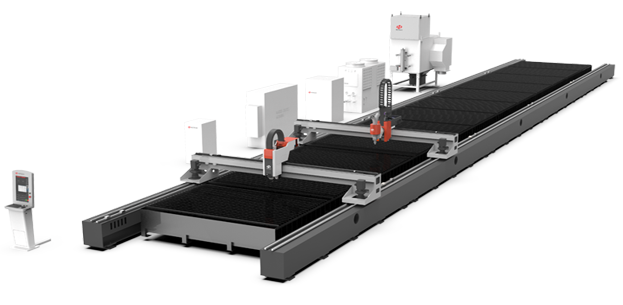 Gantry Metal CNC Laser Cutting Machine stainless steel laser cutting machine automatic laser cutting machine