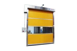 China Electric Interior Industrial High Speed PVC Rolling Door Automatic Fast Roll Up Door wholesale