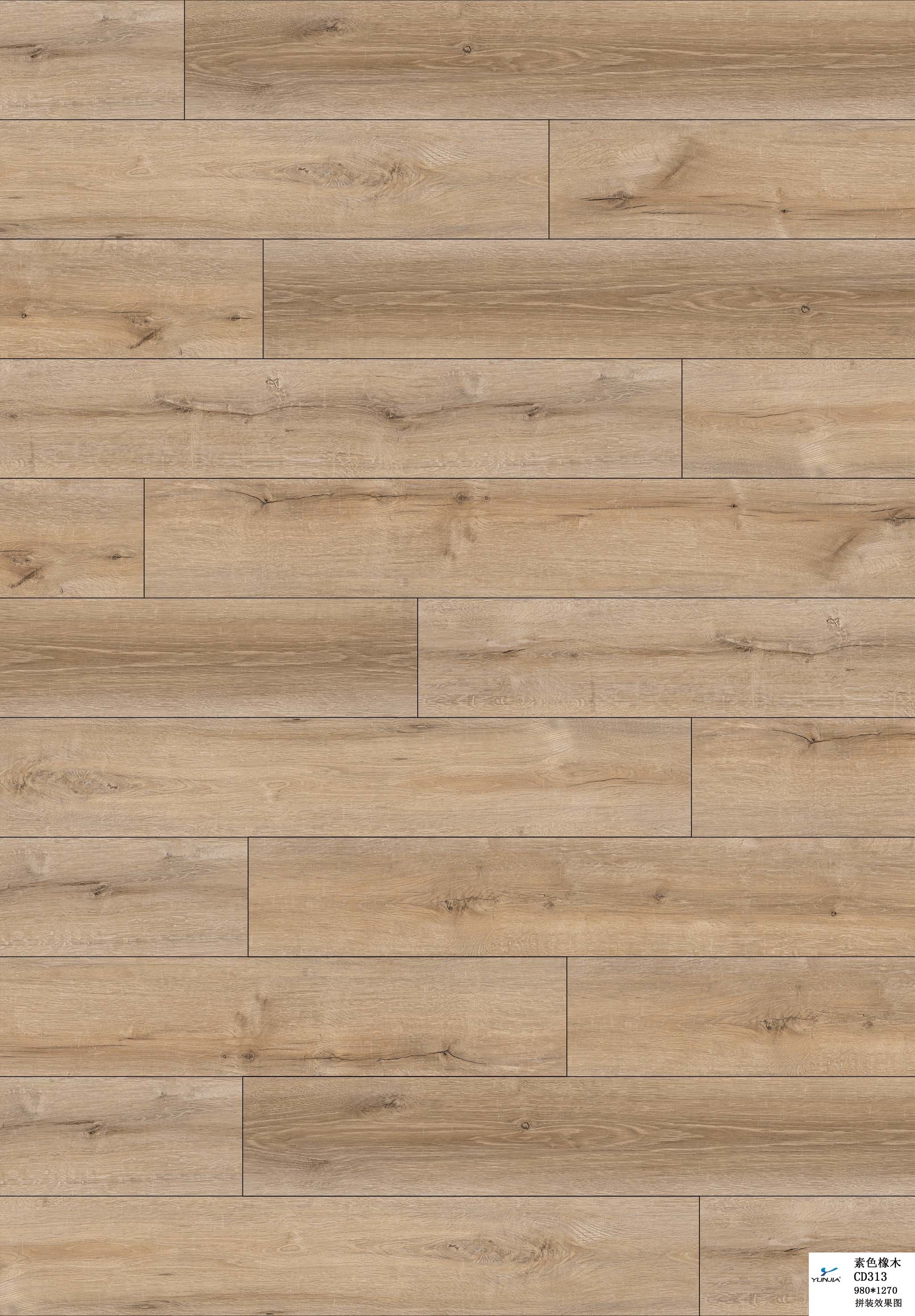Environmentally Friendly Stone Effect Vinyl Flooring 0.1-0.7 mm Wear Layer