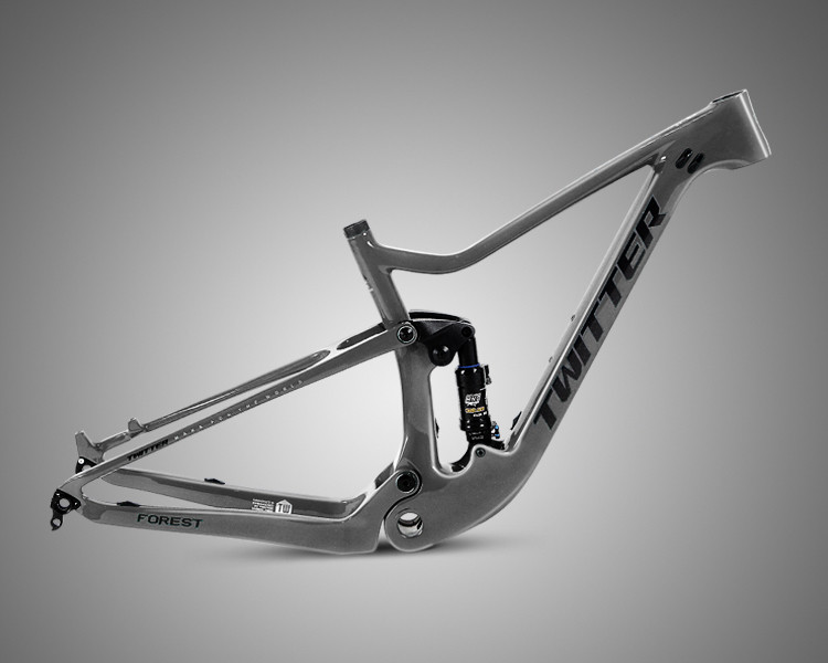 Daul Suspension Full Suspension Carbon Fiber MTB With SRAM NX 12S