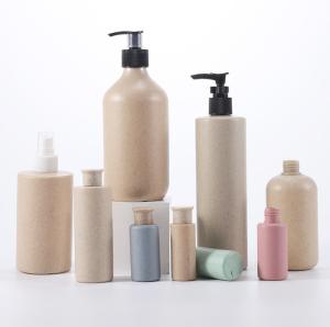 China 300ml Biodegradable Cosmetic Bottles Packaging Container Eco Friendly 64*182mm wholesale