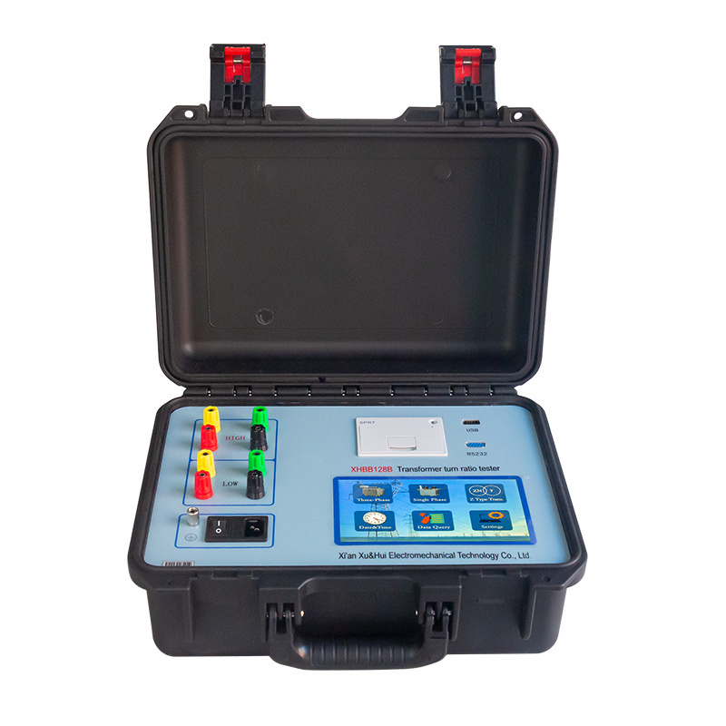 Portable Three Single Phase TTR Transformer Turn Ratio Tester