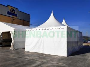 China Pagoda Event Design Marquee Party Tent , Outside Garden Tent Events Stable wholesale