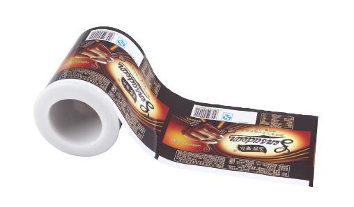 high quality Printing custom plastic roll film , Plastic foil packaging roll