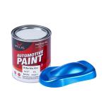 Mixed Blue Shining Silver Metallic Automotive Paint Heat Resistant Silver