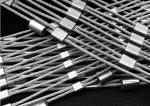 60x60mm SS316 Flexible Inox Wire Mesh For Net Fence