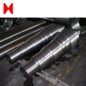 China Alloy Mill Pinion Steel 4340 8000mm Roll Mill Roller Forging Steel Ship Shaft wholesale
