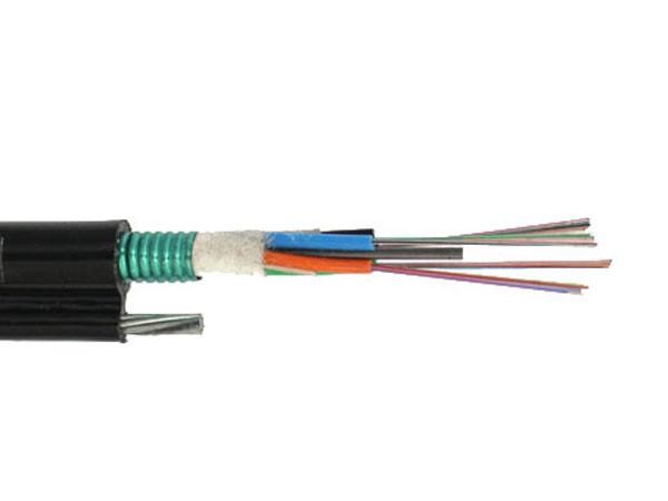 Figure 8 Fiber Optic Cable GYTC8S with Stranded Steel Wires for Self-supporting