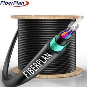 China Direct Burial GYFTY53 Duct 6 Strand Armored Fiber Optic Cable Anti Rodent wholesale