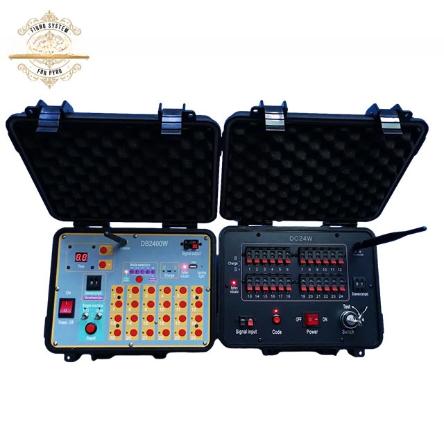 12 Cues Rechargeable Remote Control Stage Indoor Fountains Firing System Fireworks