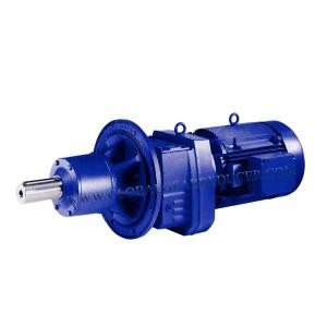 China Flange Mounted Helical Geared Motor With Extended Bearing Housing wholesale