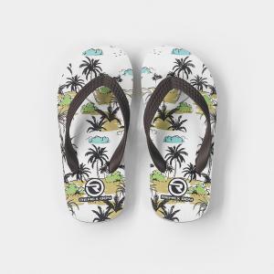 China Slip Resistantt Kids Camo Flip Flops , ISO14001 Indoor Flip Flops wholesale