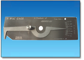 Fillet Cam Type Huatec Weld Gauge Series Taper Stainless Steel