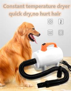 China Water Blowing ABS 60 Decibel 1400W Dog Hair Dryer wholesale