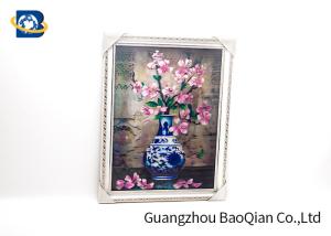 China Modern Style 3D Lenticular Pictures Beautiful Flower Picture / Printing wholesale