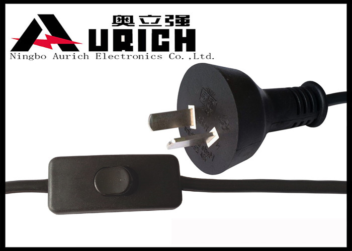 IRAM Argentina Standard AC Power Cord 3 Pin 10A 250V with PVC or Rubber Jacket