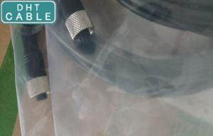 China IP67 Waterproof Straight High Speed Ethernet Cable With M12 Female Connector wholesale