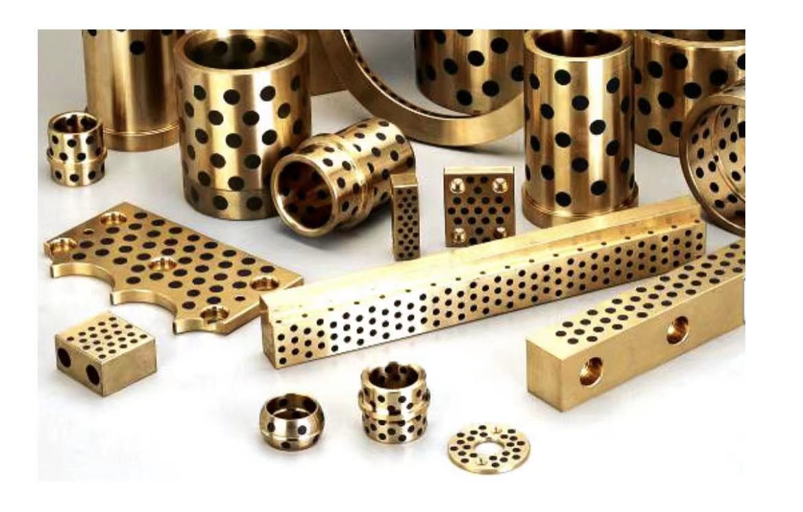 Self Lubricating Flanged Sleeve Bearings OEM 0.05mm Brass