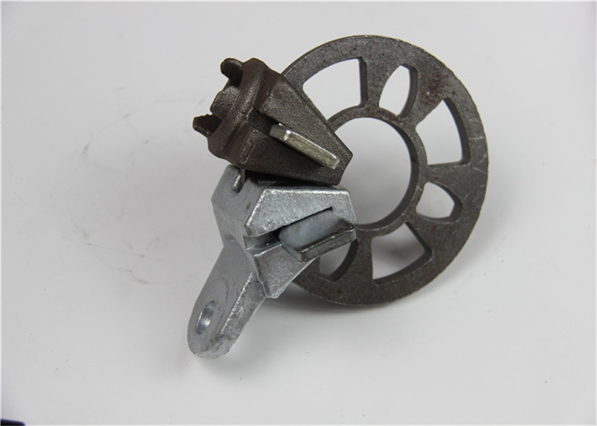 Painted Layher Speedy Scaffold Ringlock Scaffolding Accessories Simple Operation