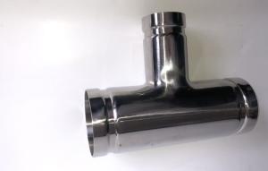 China 304 304L 316 316L Stainless Steel Reducing Tee Fitting , Grooved Reducing Pipe Fittings wholesale