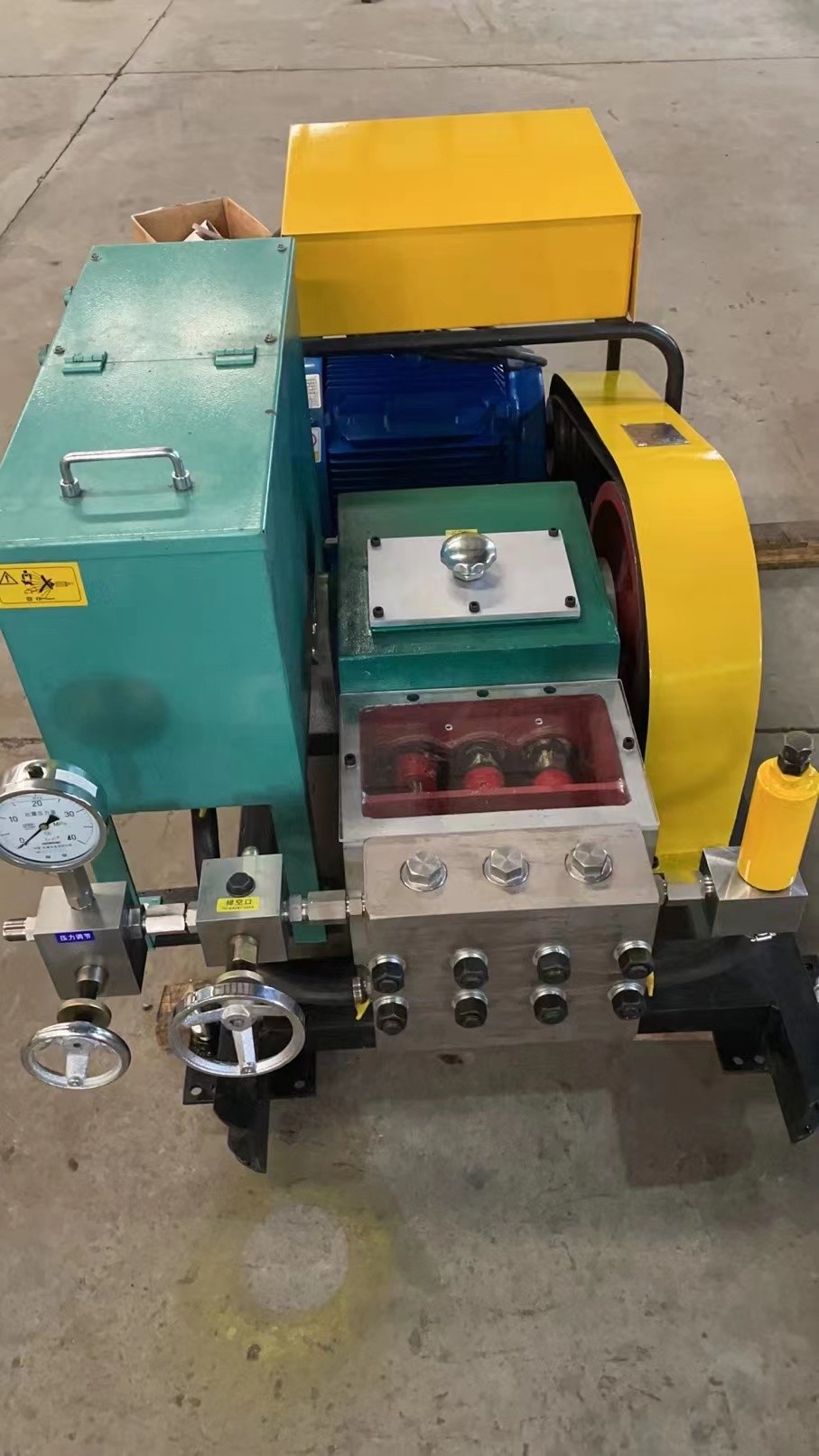 15000psi Fuel Pipelines Pressure Testing Equipment 13L/ Min Hydro Testing Pump