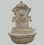 Western Style Fish Carved Wall Water Fountain Outdoor