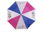 Drawing Kids Compact Umbrella Safety Open Metal Frame Polyesyer Materials