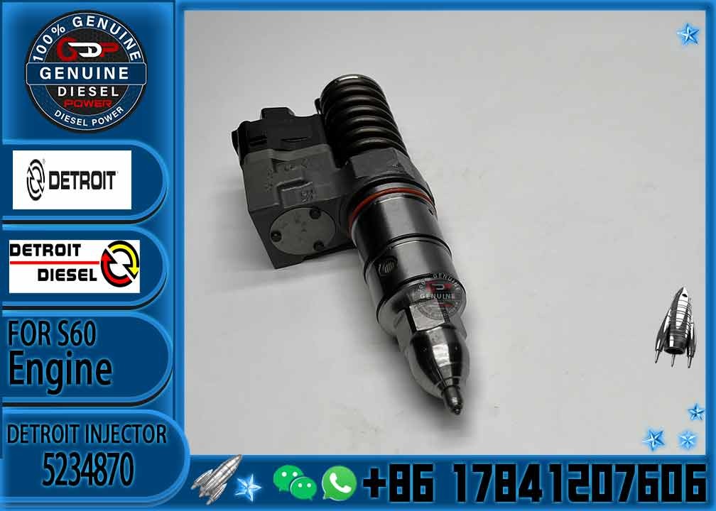 Detroit diesel engine series S60 11.1 and 12.7 L fuel injector 5234865 5234870