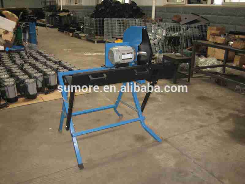 cheap 4 ton horizontal hydraulic electric screw log splitter with CE GS TUV