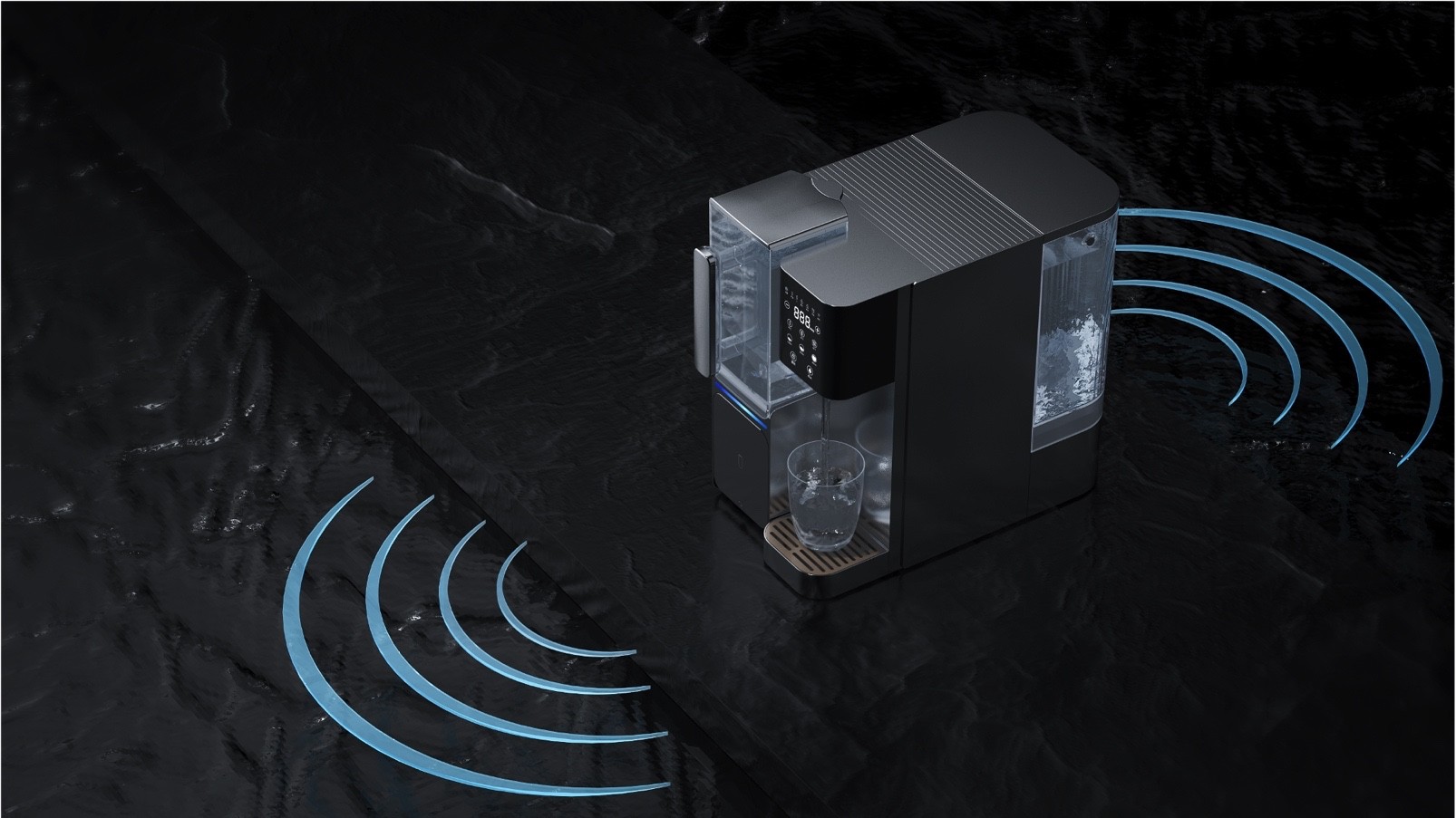 4 Stage Countertop Home Ro Water Dispenser 2200W Hot And Cold Ro System