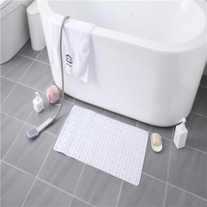 China Round Non Slip PVC Bath Mat Waterproof For Bathtub 68 X 38.5cm wholesale