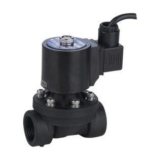 China 220VAC Plastic Electric Underwater Solenoid Valve 2 Inch For Garden Lake wholesale