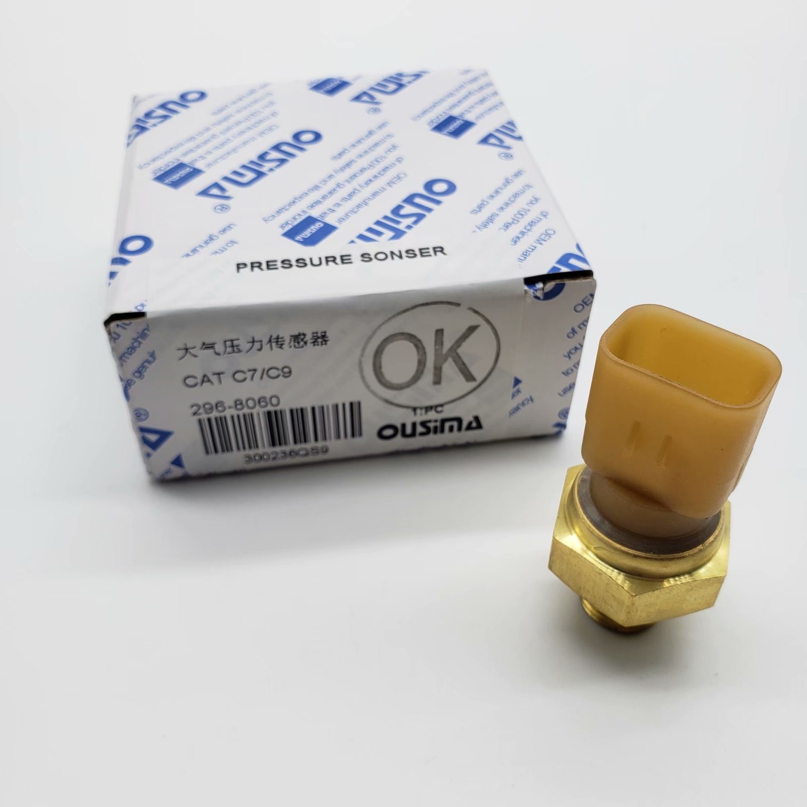 OUSIMA Pressure Switch 296-8060 2968060 Oil Pressure Sensor For C7 C9
