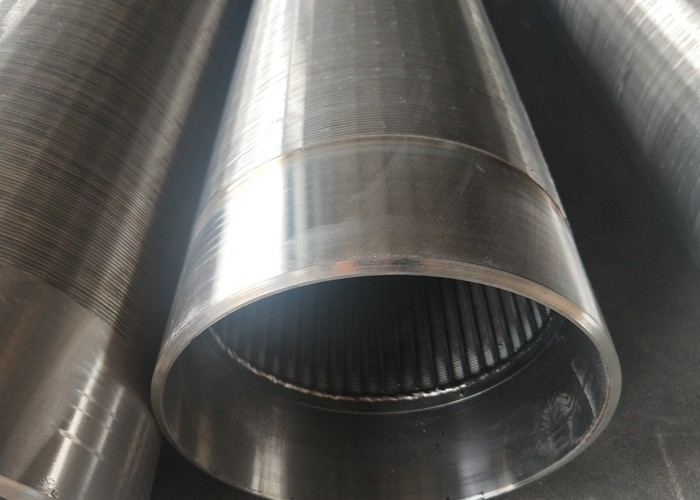 Economical Continuous Slot Screen , Stainless Steel Water Well Screen Pipe