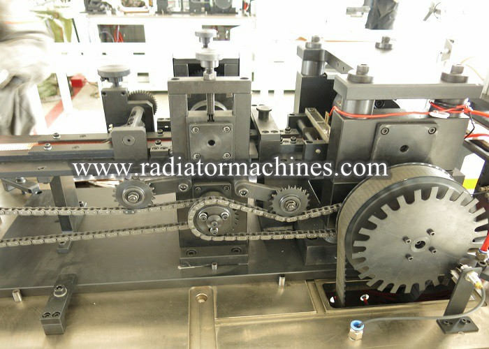 Fully Automatic Radiator Core Assembly Line 180 M/Min Fin Feeding