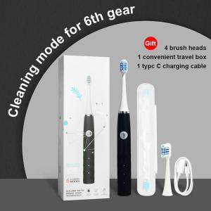China Electric Sonic Cleaning Oral Care Toothbrushes Rechargeable Optional Brush Head wholesale