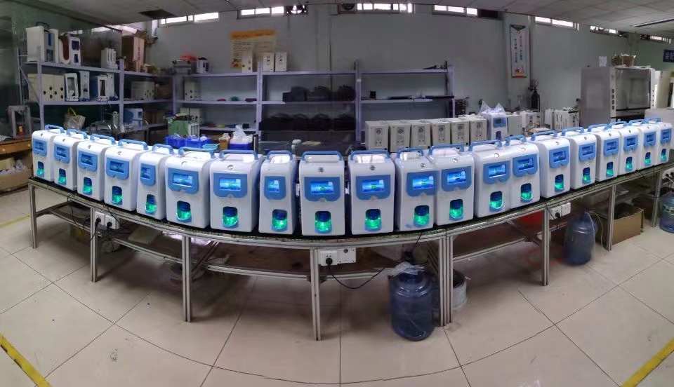 Hydrogen Inhalation Therapy Treatment Machine 99.99% Purity 0.45Mpa Delivery Pressure