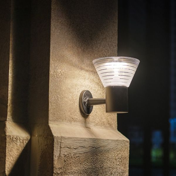 Wireless Solar Wall Light IP65 Waterproof Balcony Doorway Security Lamp