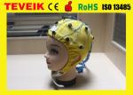 Medical Supplier of Neurofeedback Yellow Integrated 20 leads EEG Cap for EEG